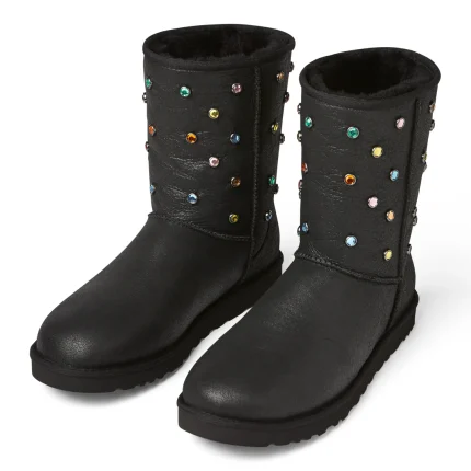 Ugg gallery dept classic short black leather